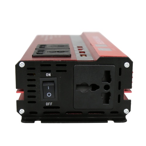 

Power Inverter 1000W/2000W 4 AC Outlets and 4 USB Charging Ports DC to AC Inverter 12V to 220V Car Converter DC 12V Inverter with Digital LCD Display