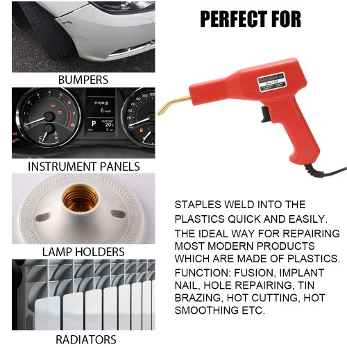 

Handy Plastics Weld Garage Tools Staplers Machine Staple PVC Repairing Machine Car Bumpers Repairing Stapler Welding Tool