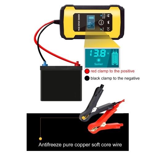 

Car Battery Charger 12V Smart Fully Automatic Battery Charger Maintainer