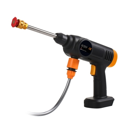 60Bar 150W Cordless High Power Washer Machine with 6 in 1 Spray Rechargeable Battery for Car Fence Floor Cleaning Watering 
