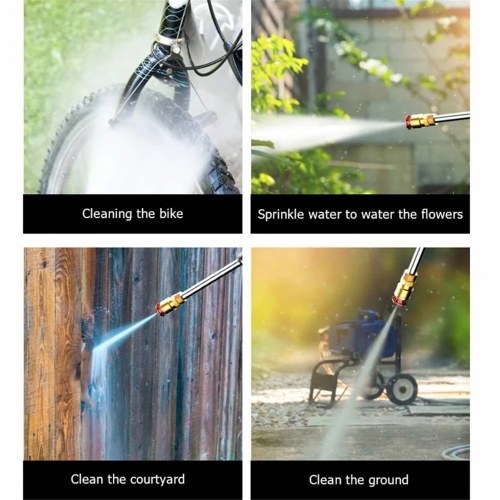 60Bar 150W Cordless High Power Washer Machine with 6 in 1 Spray Rechargeable Battery for Car Fence Floor Cleaning Watering 