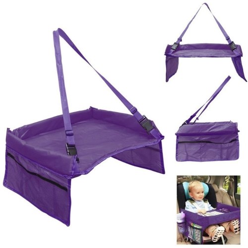 

Portable Kids Baby Children Car Safety Travel Seat Tray Drawing Board Table Waterproof