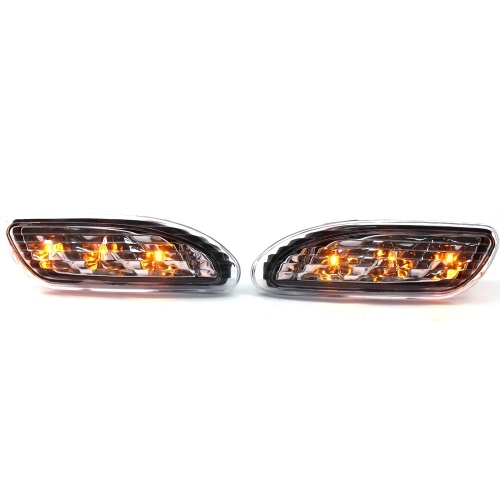 

LED Side Marker Lights Lens Fender Turn Signal Light Lamp for Mercedes-Benz W203 2001-2007 2038200821