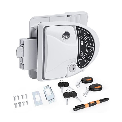 

RV Keyless Entry Door Lock Замок без ключа Camper Remote Control Lock