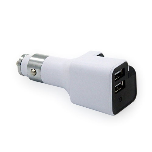 

2-в-1 Автомобильный очиститель воздуха Двойные порты USB Автомобильное зарядное устройство Быстрая зарядка QC 3,0 Телефон Зарядное