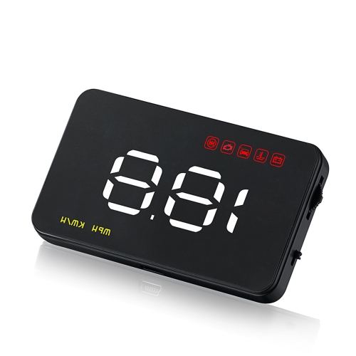 3.5 Inch Car HUD Head Up Display with OBD OBDII Interface Plug & Play