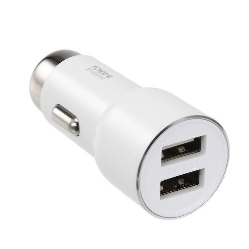 

[ORI] ROIDMI XIAOMI Dual USB Quick Charge с BT для Iphone Android Мобильный телефон Автомобиль MP3 Белый Автомобильное зарядное устройство