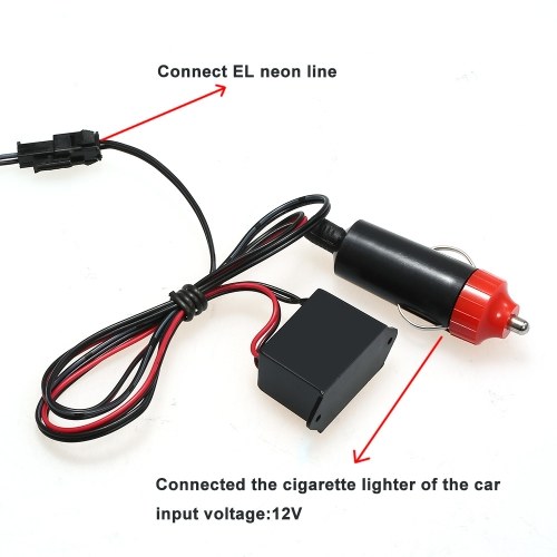 

EL Car Cold Light Line Car LED Line Girly car accessories interior 1 Meters