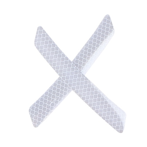 

2PCS Outdoor Car Wheel Trims Reflective Warning Sticker