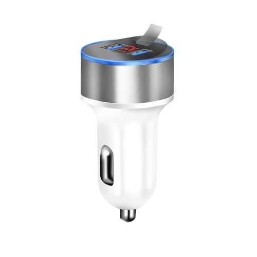 

3.1A Dual USB Car Charger 2 Port LCD Display Cigarette Lighters Socket