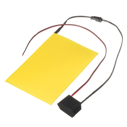 A6 EL Panel Hoja de luz cortable electroluminiscente Hoja de neón con actuador de 12V