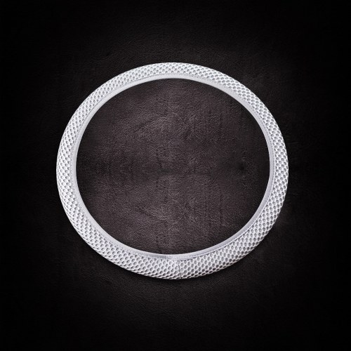 

Car Steering Wheel Cover Flax Cloth Auto Anti-Slip Sweat Breathable Anti-Slip Warm in Winter and Cool in Summer, Universal 15 Inches