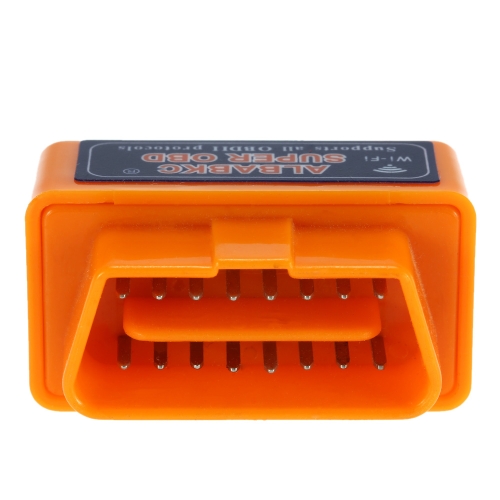 

ALBABKC WiFi OBD OBDII диагностика автомобиля инструмент код читателя сканер для Android iPhone6 6plus iPad