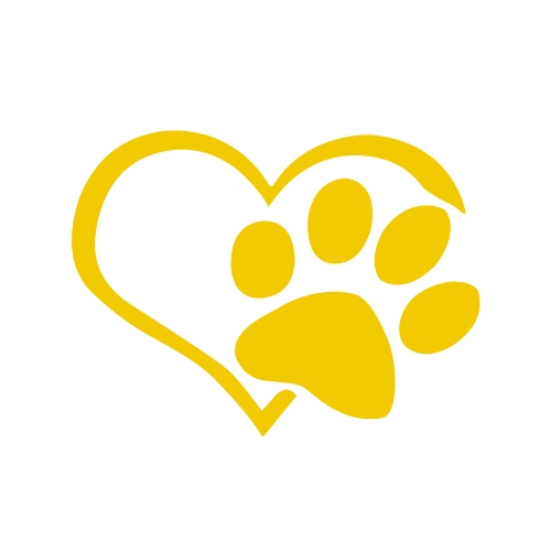 11*9.3CM Dog Heart Shape Pattern Paws Car Sticker Footprint Reflective Auto Waterproof Sun Resistant Window Sheeting 3D Windshield Decal Rear Outside Styling Vehicle Decoration Affixed Cover Laptop Truck Accessories
