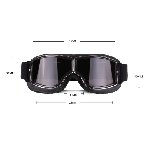 

Fashion Retro Style Vintage Motorcycle Goggles Helmet Protective Eyewear for Outdoor Sports