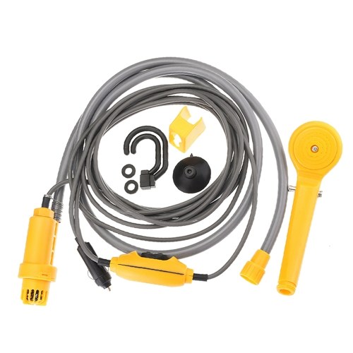 

Car Washer Portable Outdoor Shower Spa Wash Kit for Camping Travel