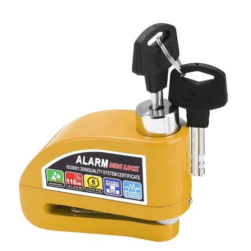 

Anti-theft Motorcycle Disc Brake Lock Waterproof with Alarm Sound