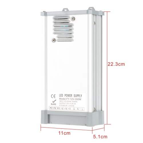 

AC170-250V Для DC12V 350W 29A LED Driver Power Supply Adapter Transformer переключателя для прокладки СИД афиши
