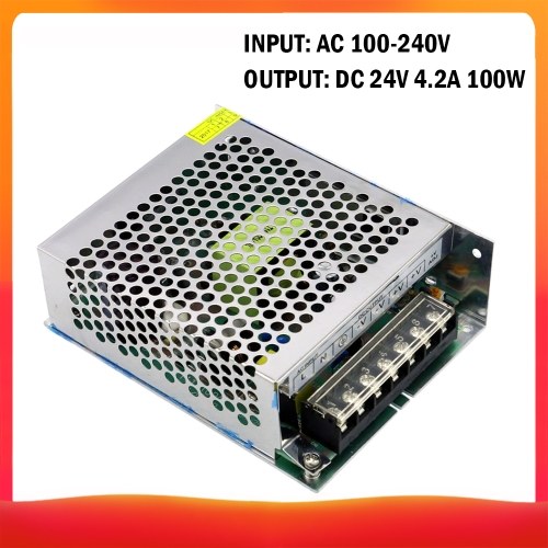 AC 100-240V to DC 24V 2A 50W Voltage Transformer