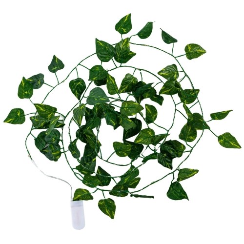 2.2M 25 Lamp Beads Simulation Scindapsus Aureus Leaves Rattan String Light Copper Wire Constant Bright Room Decoration
2.2M 25 Lamp Beads Simulation Scindapsus Aureus Leaves Rattan String Light Copper Wire Constant Bright Room Decoration