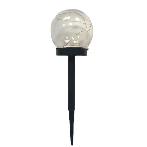 

Outdoor Solar Colorful Transparent Bobble Ball Patio Garden Balcony Landscape Lawn Light
