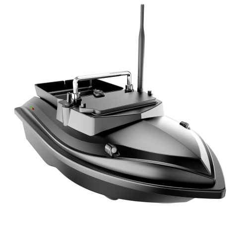 Fishing Bait Boat 500m Remote Control Bait Boat Dual Motor Fish Finder 2KG Loading 18000mAh Battery Support Automatic Cruise/Route Correction with Night Light Turn Signal 