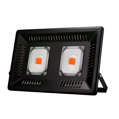 COB LED Floodlight a prueba de agua IP 67 100W Crecer luz de inundación para plantas de interior al aire libre Verduras Lámpara de fruta Luz de planta Espectro entero Fuente integrada Crecimiento de invernadero