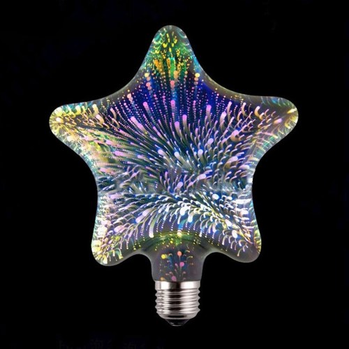 Ampoule de feu d'artifice 3D E27 LED ampoules