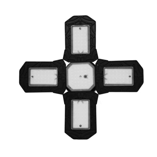 Luci Led per Garage Lampada da Soffitto Regolabile Pieghevole Deformabile E27 Lampada a Led per Illuminazione Magazzino/Officina/Balcone/Seminterrato/Fabbrica