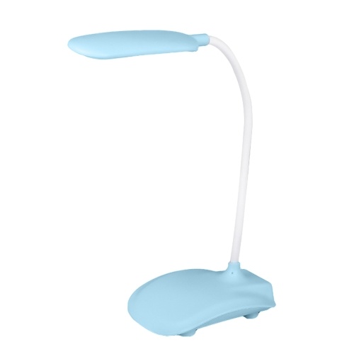 Lampe de table USB à intensité variable avec contrôle tactile 3 niveaux de luminosité Éclairage chaud 360 ° Lampe de lecture flexible avec protection des yeux Lampe de bureau