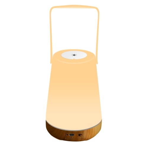 

Leds Night Light USB Rechargeable RGB Color & Warm White Lighting Lamp for Baby Children Room Bedroom with Portable Handle