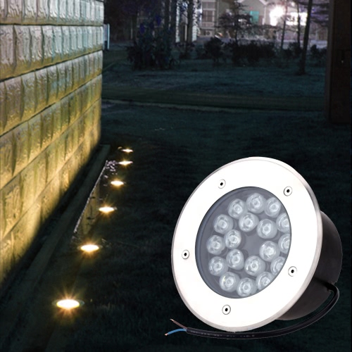

12V-24V 12W LED Outdoor Ground Garden Path Floor Stair Underground Buried Yard Lamp Spot Landscape Light IP67 Waterproof