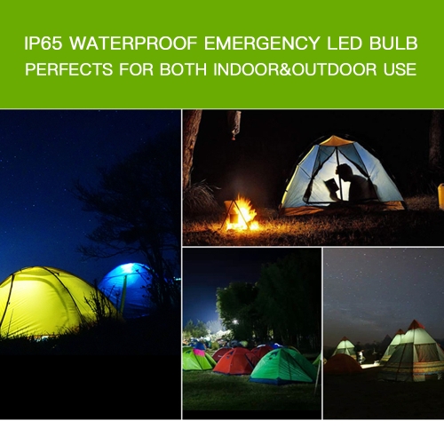 

12W Solar Powered Emergency LED Bulb