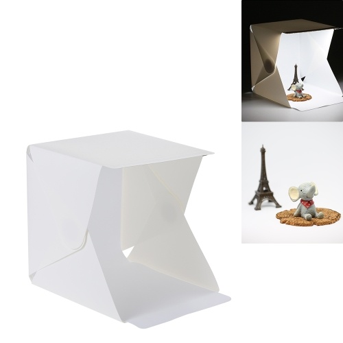 Illuminazione a ingombro portatile con cubo portatile 32LEDs con fondali