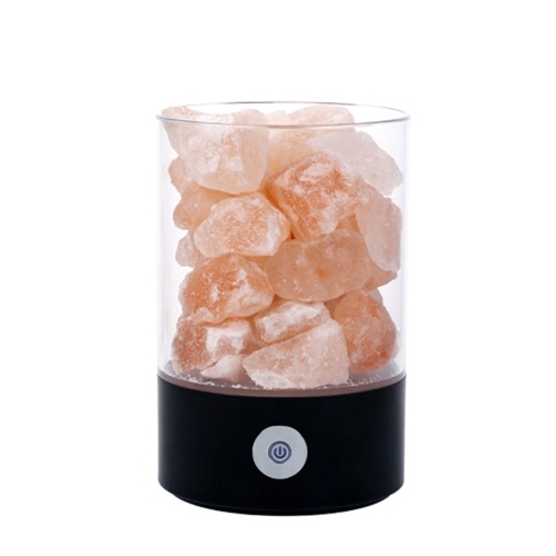 DC5V 3W Natural Crystal Salt Rock LED Night Light