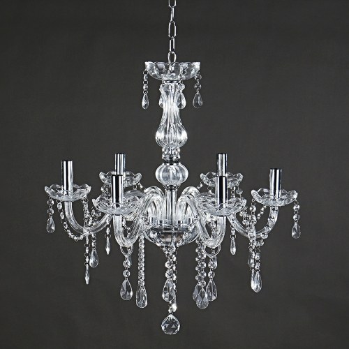 AC 110-240V E12 Crystal Raindrop Chandelier Lighting Lampara de techo