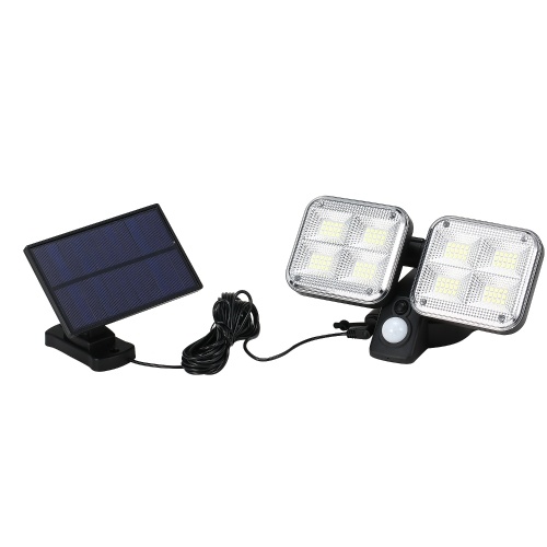 120 SMD LED IP65 lumière de capteur solaire respectueuse de l'environnement lampe de capteur d'utilisation extérieure / intérieure durable Wight Light