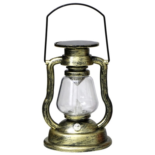 

Solar Powered Hanging Candle Light Retro LEDs Oil Lamp Flickering Flameless for Patio Garden Yard Tent