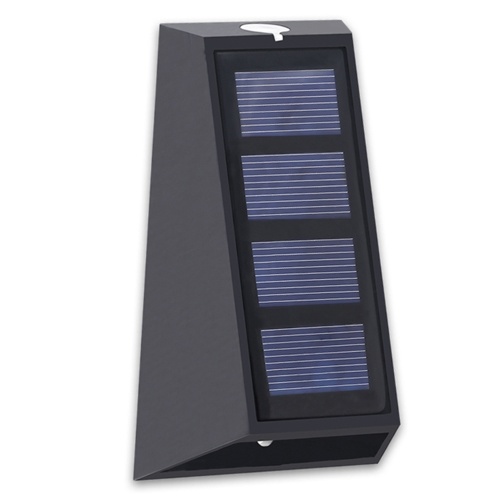 

2Pcs Up and Down Solar Wall Lights Warm White/White Adjustable Lighting Intelligent Induction Light High Brightness Outdoor Waterproof