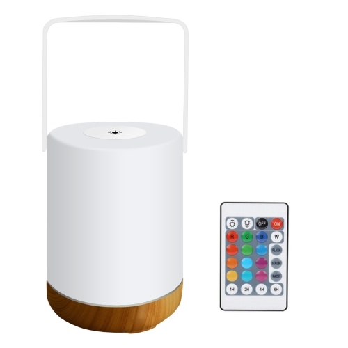

Leds Night Light USB Rechargeable RGB Color & Warm White Lighting Lamp for Baby Children Room Bedroom with Portable Handle