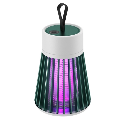 

Electronic LEDs Mosquito Killing Lamp Home Use Odorless Fly Bug Trap Killer with Carrying String(Rechargeable)