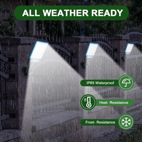 Solar Outdoor Garden Light Home Outdoor Waterproof Yard Super Bright LED Wall Sconce