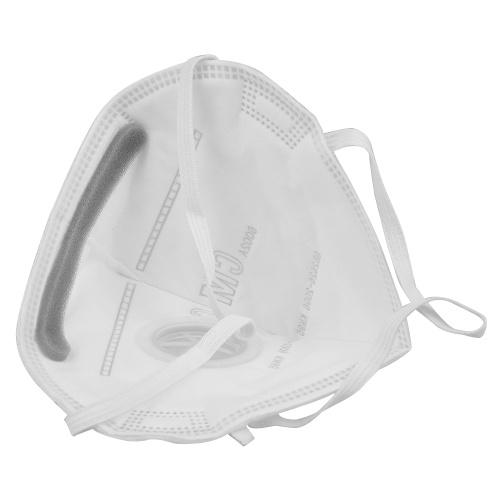 

CM 10pcs/lot Vertical Folding Nonwoven Valved Anti Fog Dust Reusable Masks PM2.5 Respirator Mouth Mask Valve