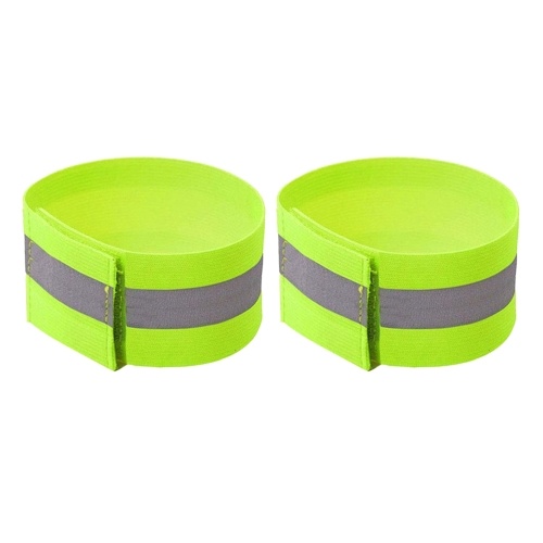 Reflective Bands for Wrist Arm Ankle Leg High Visibility Reflective Running Gear Safety Riding Belt Wrist Leg Straps for Men and Women