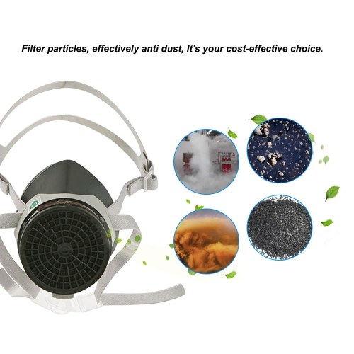 

STRONG ST-FDX Half Face Gas Mask Respirator Activated Carbon Mask