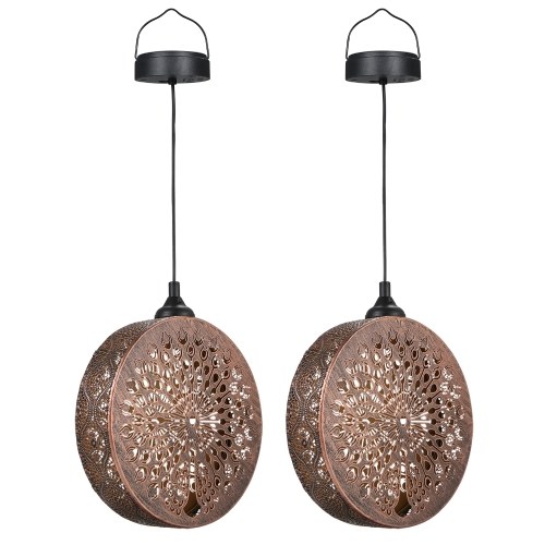 

Neoglint 2PCS DC2V 0.04W Solar Powered Energy LEDs Light Lantern Pendant Outdoor Lamp