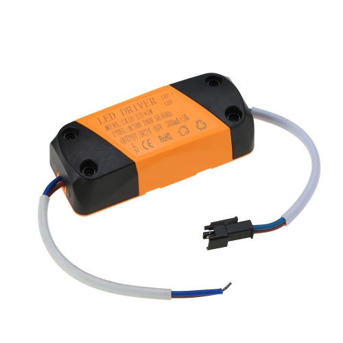 AC100-240V DC24-40V LED Driver Power Supply Adapter Transformer Switch for Spotlight Ceiling Down Lamp