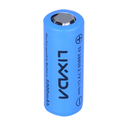 

Lixada 2pcs 26650 Rechargeable Battery