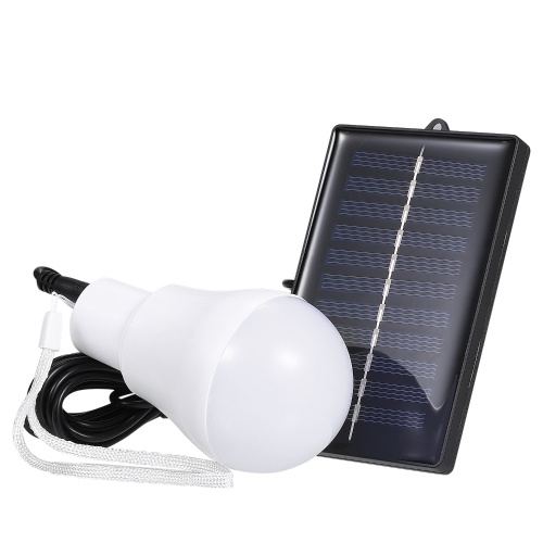

Solar Powered LEDs Light Bulb Portable Hanging Night Work Lamp Rechargeable Lights for Home Hiking Tent Reading Camping