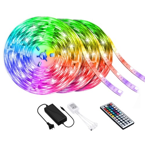 

44-Key IR Remote Light Strip IR Receiver Dynamic Modes 5050RGB Set Home Party Decoration